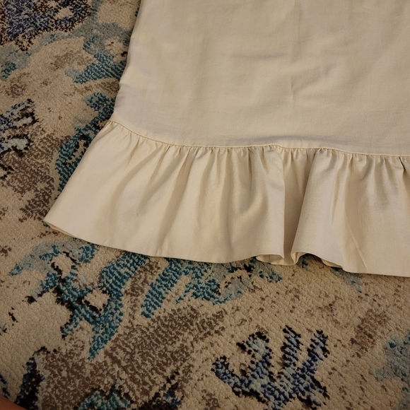 [Kate Spade] drop-waist leather trim dress 12 - Picture 4 of 13